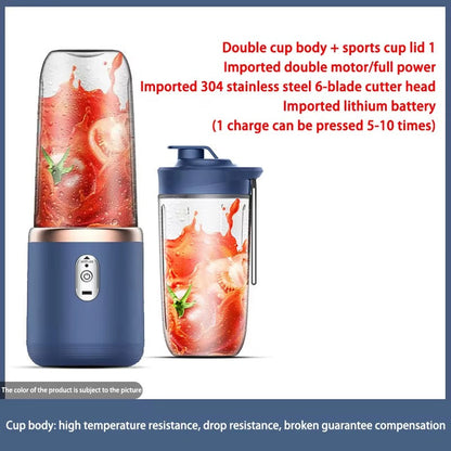 Mini Portable Blender Bottle with USB Charging