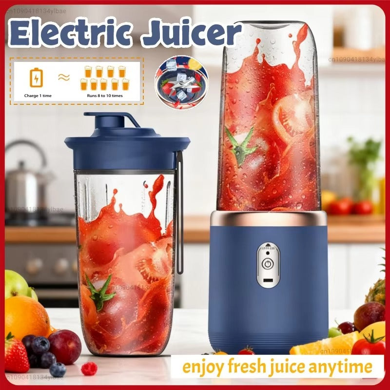 Mini Portable Blender Bottle with USB Charging