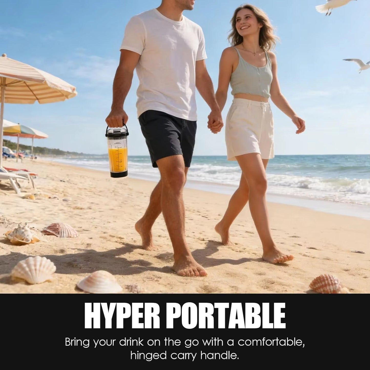 Portable Electric Juicer Blender